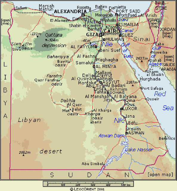Egypt road map
