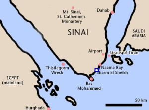 Sinai map